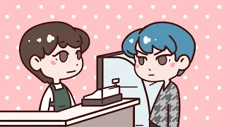yeonjun orders boba - txt animated