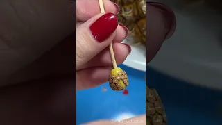 TUTORIAL Miniature Ripe Pineapple with polymer clay