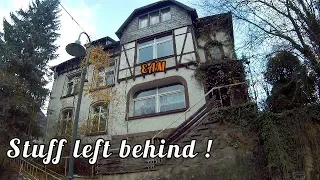 Abandoned Horror Mansion In Germany. A HOMELESS MAN SCARED ME SO MUCH !