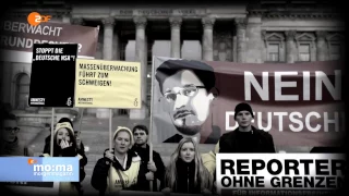 Snowden: Mögliche Anhörung in Berlin - mo:ma | ZDF