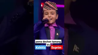 Voice of nepal kids pema dechen tamang vs Suprim vs Kshitiz #shorts