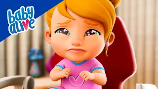 Baby Alive en Español 🦷 ¡Ay! ¡Lulú muerde a Charlie! 💦 Video Para Niños 💕