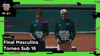 ¡Resumen del partido de la FINAL Masculina del torneo SUB 16 del MUTUA MADRID OPEN 2023!