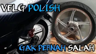 REMOVER + POLISH VELG JADI TWO TONE SILVER CHROME - Project Supra Ep.9