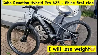 Cube Reaction Hybrid Pro 625 Ebike ~ First ride and thoughts