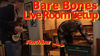 Live Room Recording Session - Back to Garage Rock Basics