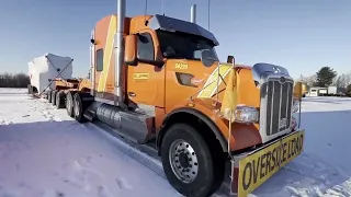 Heavy Hauling 100,000 lb electrical transformer