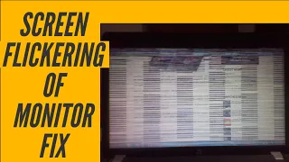 How to fix screen flickering of monitor | fix pc screen flickering