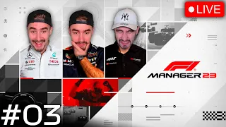 🔴Der Master🅱️lan geht weiter! | F1 Manager 23 LIVE #3