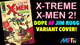 X-TREME X-MEN 2-by Chris Claremont & Salvador Larroca- Cool as Heck Jim Rugg variant cover.