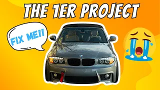 BRINGING THE 1er PROJECT TO YOUTUBE | BMW 128i PROJECT