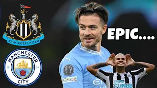 NEWCASTLE vs MANCHESTER CITY | PREMIER LEAGUE HIGHLIGHTS | MARBLE FOOTBALL |01/13/24| #espn #asmr