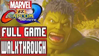 MARVEL VS CAPCOM INFINITE Gameplay Walkthrough Part 1 FULL GAME No Commentary