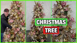 Christmas 2022 / The Most Beautiful Glam Christmas Tree I Have Ever Decorated /Tree Decoration Ideas