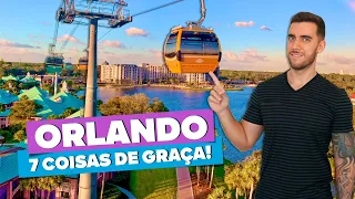 ☑️ 7 coisas incríveis para fazer de GRAÇA em ORLANDO! Os melhores passeios gratuitos!