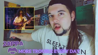 Drummer reacts to "More Trouble Every Day" (Live) by Frank Zappa