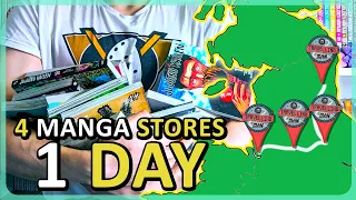 I visited EVERY Traveling Man in the UK | Manga Shopping Vlog 2 ft @Caketinz