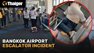 Thailand News | Thai woman loses leg on Bangkok airport escalator