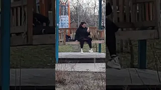 Funny swing in Golyanovo