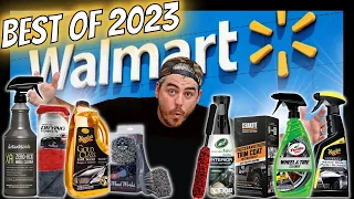 BEST DETAILING PRODUCTS AT WALMART IN 2023 | Car Detailing