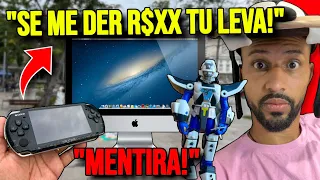 CAÇADA GAMER | APPLE IMAC SONY PSP XBOX PS3 PS2 FAT RELÍQUIA NA FEIRA DO ROUBO