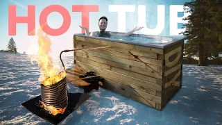 DIY HOT TUB für 450 Euro in 3 Stunden selbst gebaut