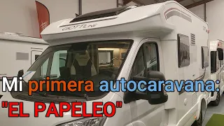 Mi primera autocaravana: El papeleo. Giottiline Siena 330 temporada 2023.