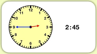 Telling Time (Quarter, Half, and Whole Hours)