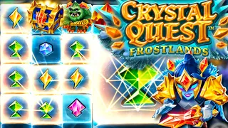 x321 + x263 win / Crystal Quest: Frostlands big wins & free spins compilation!