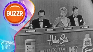 What's My Line 1956 - Ronald Reagan & Art Linkletter play | BUZZR