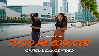 Danny Ocean x TINI - Tú no me conoces (Official Dance Video)