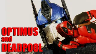Deadpool Meets Optimus Prime! (ft. Jon Bailey)