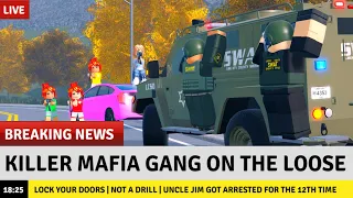 BREAKING NEWS: KILLER MAFIA GANG ON THE LOOSE. LOCK YOUR DOORS | Roblox ER:LC Roleplay