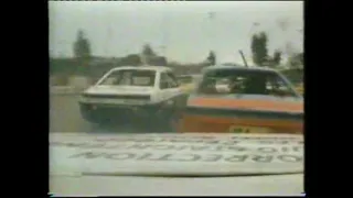 In Car with 306 George Polley Mk2 Escort Hot Rod 1981