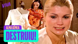 SURTOU! CRISTINA DESTRÓI SEU VESTIDO DE NOIVA EM CRISE! | ALMA GÊMEA | MELHOR DO DIA