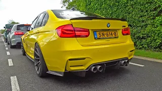 Modified BMW M3 F80 Exhaust SOUNDS! Burnout, REVS, Accelerations & More!