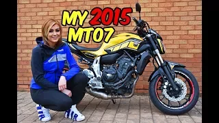 All about my 2015 Yamaha MT07 - Mods/Extra's