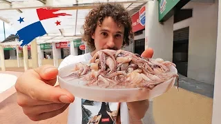 Trying STREET FOOD in Panama