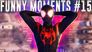 EVERYONE LOVES SPIDER CAT! - Spider-Man Miles Morales WTF Fails & Funny Moments #15