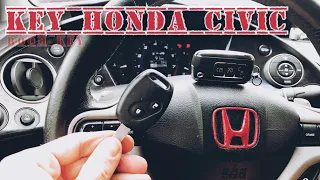Как прописать ключ Honda Civic