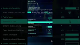 BEST Aim Assist Settings for #Battlefield2042