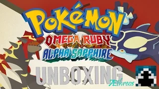 UnBoxing - Pokemon Alpha Sapphire and Omega Ruby