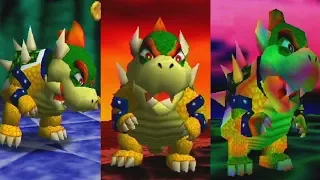 Super Mario 64 - All Bowser Levels