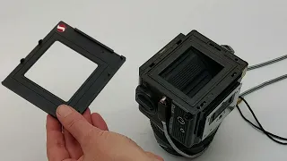 BRONICA ETR 4.5X6 DIGITAL ADAPTER - Instructions