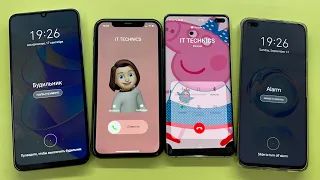 Alarm Clock Honor 50 Lite/X7a vs Incoming & Outgoing Calls IPhone 11/ Samsung Galaxy S10+