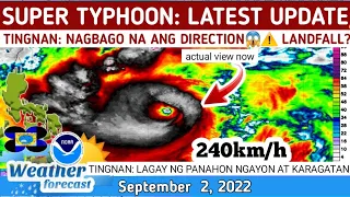SUPER TYPHOON HENRY: LATEST UPDATE⚠️ 😱LANDFALL?|WEATHER UPDATE TODAY SEPTEMBER 2, 2022p.m