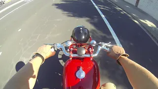 MOTO GUZZI Falcone Test Ride