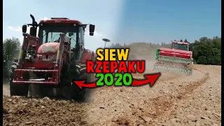 Siew Rzepaku 2020🔥Zetor🔥Agro Masz☆