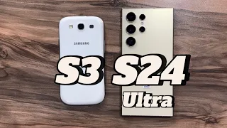 Samsung Galaxy S3 vs Samsung Galaxy S24 Ultra