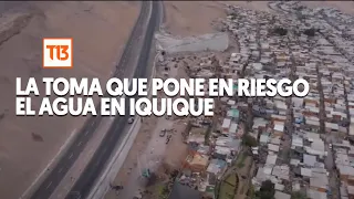 La toma que pone en riesgo el agua en Iquique: casas están construidas sobre ducto clave